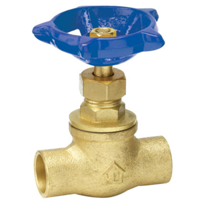 ProLine® 105-503NL Brass Stop Valve, 200 PSI, 1/2"