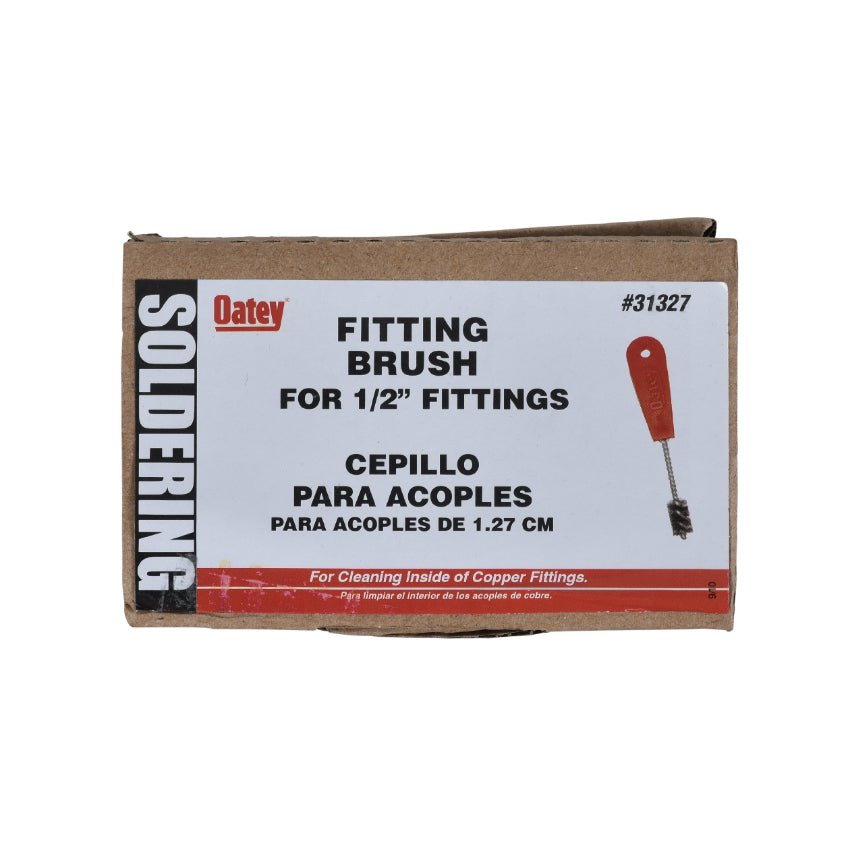 Oatey® 31327 Heavy Duty Fitting Brush with High Carbon Steel Bristles, 1/2"