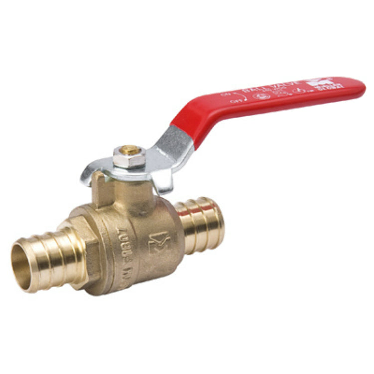 ProLine® 107-345NL Forged Brass Full Port Ball Valve, 1" Pex