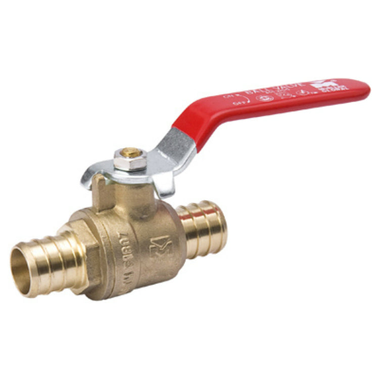 ProLine® 107-344NL Forged Brass Full Port Ball Valve, 3/4" Pex