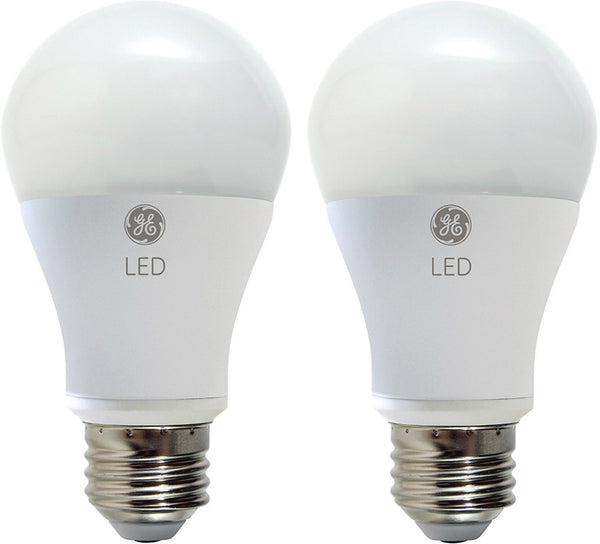 GE 65941 Dimmable Medium Base A21 LED Light Bulb, Soft White, 1600 lm, 15W, 2-Pk