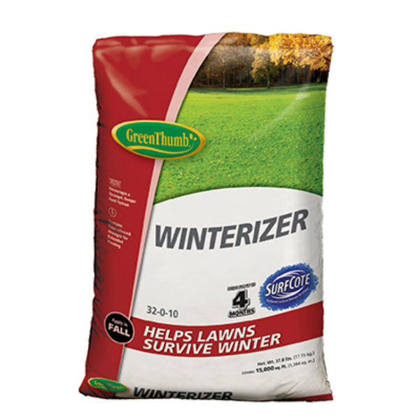 Green Thumb® GT58106 Winterizer Lawn Fertilizer w/ Surfcote, 32-0-10, 15000 Sq.Ft.