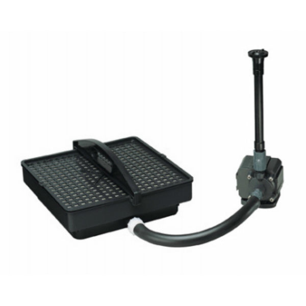 Pondmaster 03750 Magnetic Drive 250-GPH Pond Pump w/Filter & Fountain Head Kit