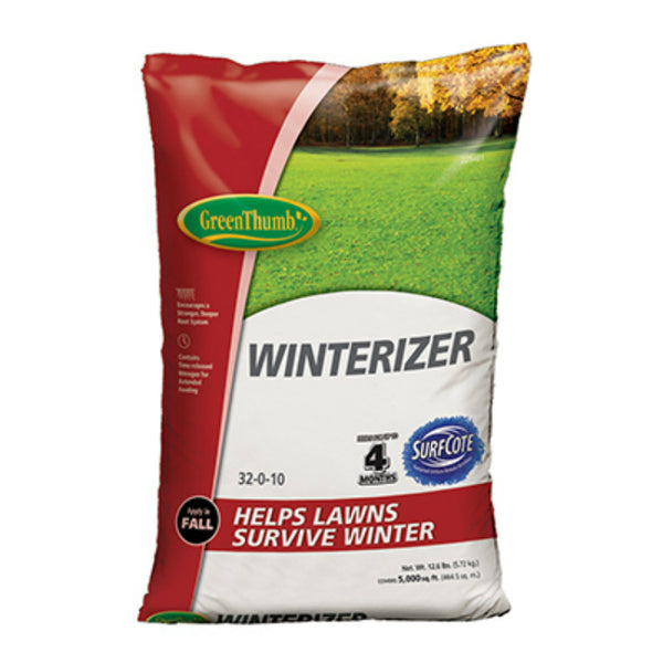Green Thumb® GT58105 Winterizer Lawn Fertilizer w/ Surfcote, 32-0-10, 5000 Sq.Ft.