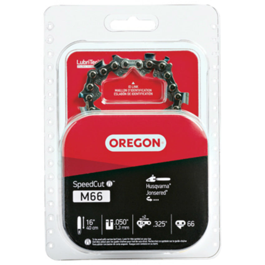 Oregon® M66 SpeedCut Replacement Saw Chain, 95TXL, 16"