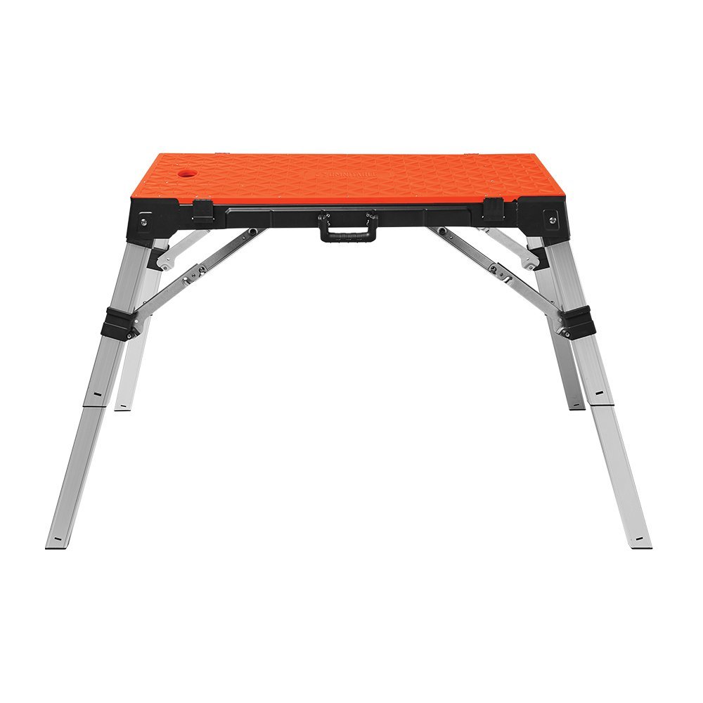 Disston 30140 Four-In-One Portable Workbench with Carry Handle, 500 Lbs