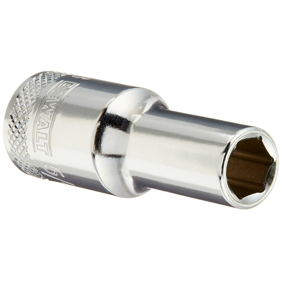 DeWalt® DWMT80016OSP Polished Chrome Vanadium Deep Sockets, 3/8" Drive, 3/8"
