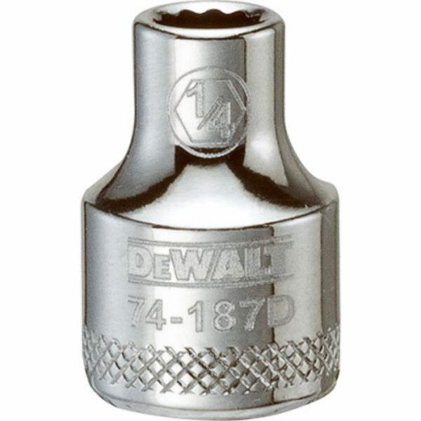 DeWalt® DWMT74187OSP Polished Chrome Vanadium Hand Sockets, 3/8" Drive, 5/16"
