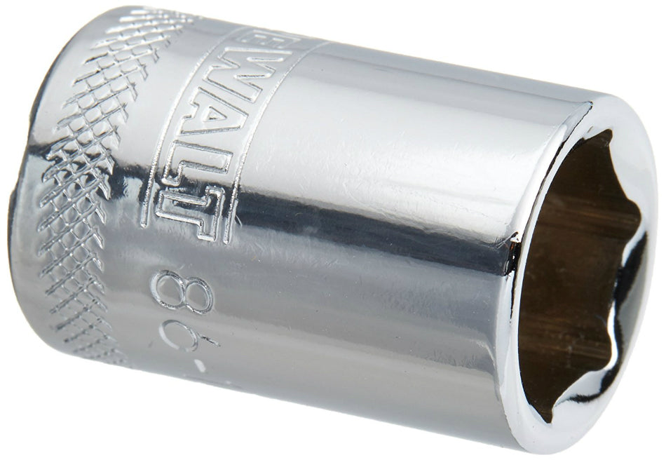 DeWalt® DWMT86108OSP Polished Chrome Vanadium Metric Sockets, 1/4" Drive, 11 mm