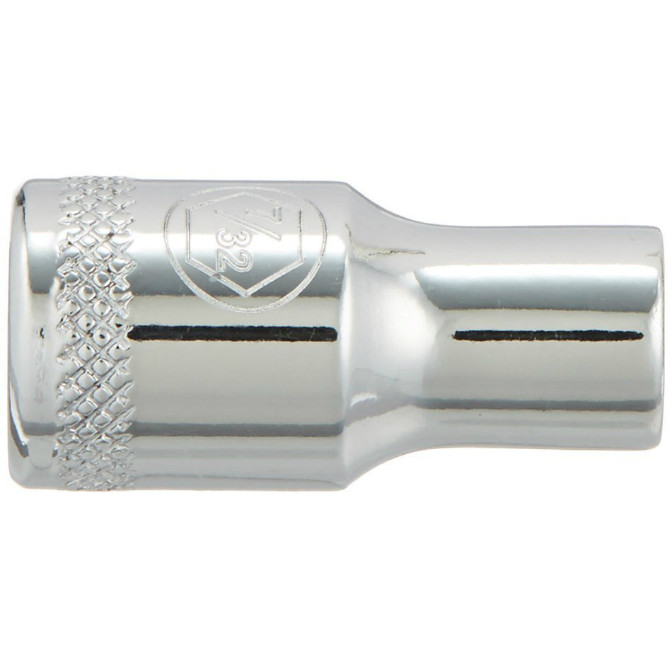 DeWalt® DWMT86023OSP Polished Chrome Vanadium Hand Sockets, 1/4" Drive, 7/32"