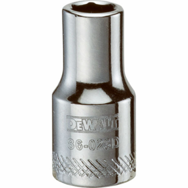 DeWalt® DWMT86023OSP Polished Chrome Vanadium Hand Sockets, 1/4" Drive, 7/32"