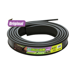 Master Mark 23920 Master Gardener Original Coiled Edging, Black, 3-1/2" x 20'