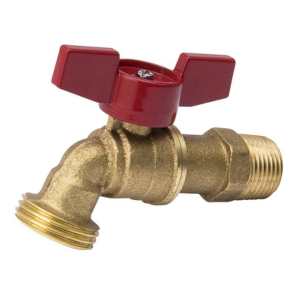 ProLine® 103-054HN Quartermaster Hose Bibb Valve, 3/4" MPT