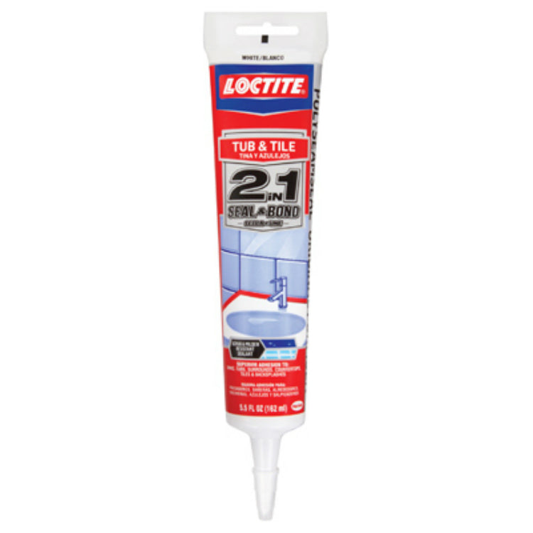 Loctite® 2138419 Polyseamseal Tub & Tile Adhesive Sealant, Clear, 5.5 Oz