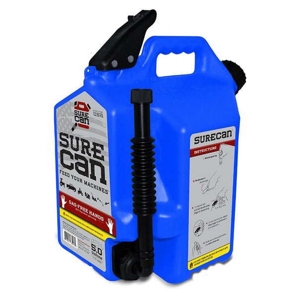 SureCan SUR50K1 Kerosene Can with Flexible Rotating Nozzle, 5 Gallon