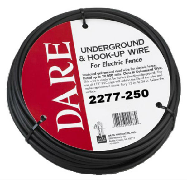 Dare® 2277-250 Double Insulated Underground & Hook Up Wire, 12.5-Gauge, 250'