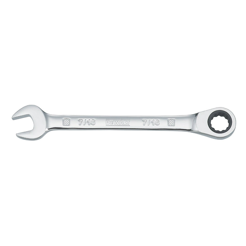 DeWalt® DWMT72292OSP Combination Wrench with DirectTorque, Chrome, 7/16"