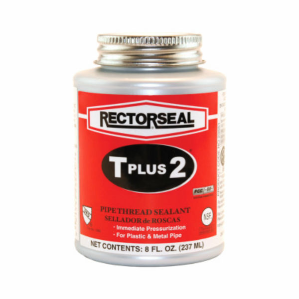 RectorSeal® 23551 T-Plus-2® PTFE Enriched Pipe Thread Sealant, 0.76 Cu.Ft, 1/2-Pt