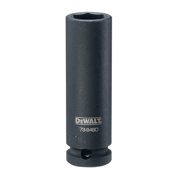 DeWalt® DWMT73948OSP Deep Metric Impact Sockets, 6-Pt, 1/2" Drive, 16 mm