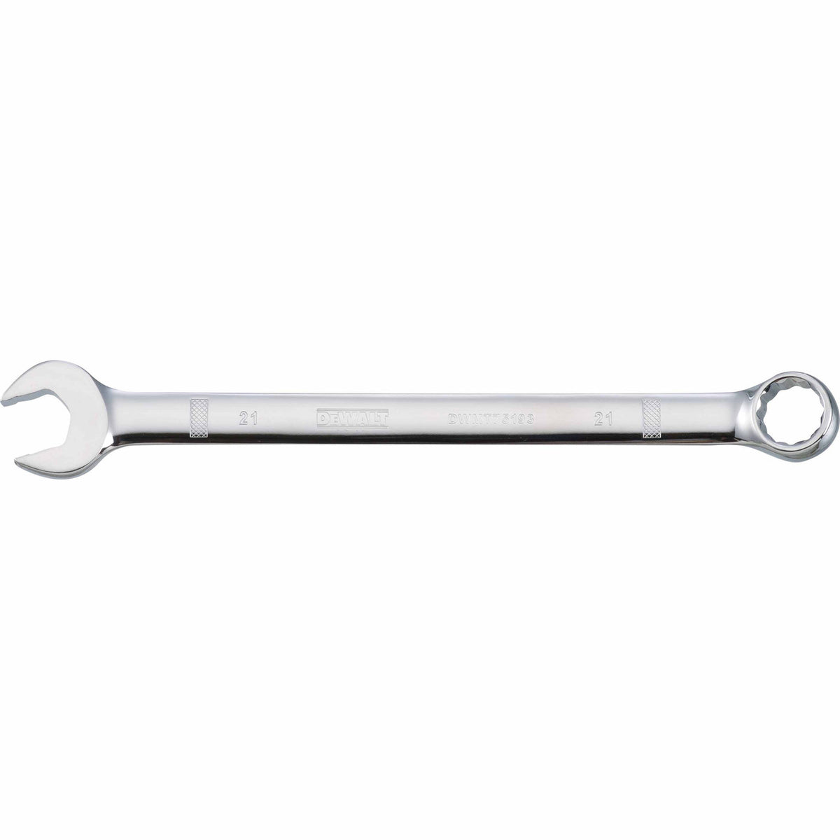 DeWalt® DWMT75193OSP Metric Combination Wrench, Polished Chrome, 21 mm