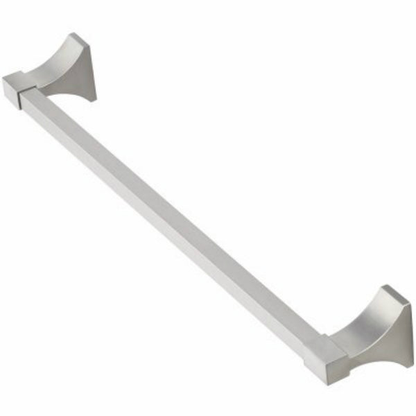 Homepointe 228232 PVD Brushed Nickel Towel Bar, 18"