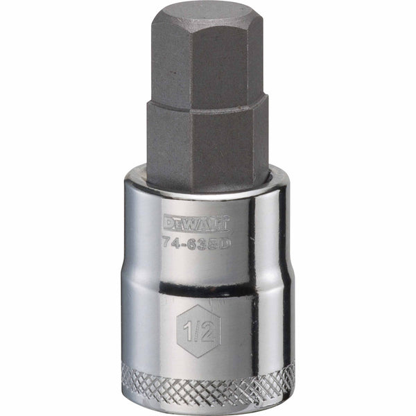 DeWalt® DWMT74635OSP Steel 3/8" Drive Hex Bit Socket, 1/2"
