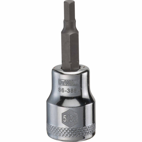 DeWalt® DWMT86388OSP Steel 3/8" Drive Hex Bit Socket, 5/32"