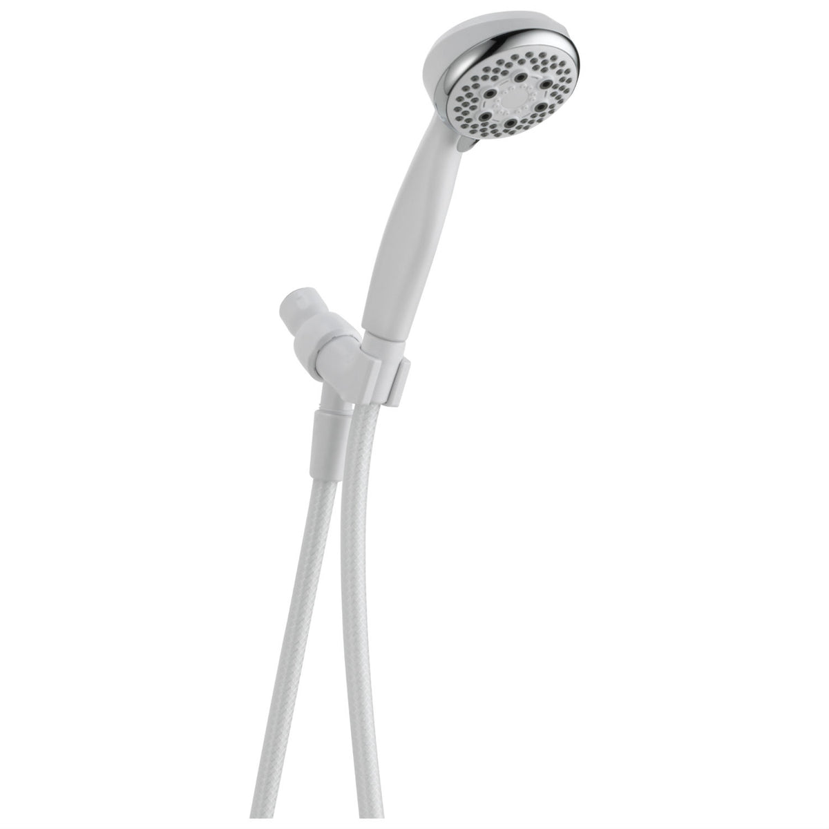 Peerless 76406WH Massaging Hand Shower, White Finish, 4-Spray Settings 2.5 GPM