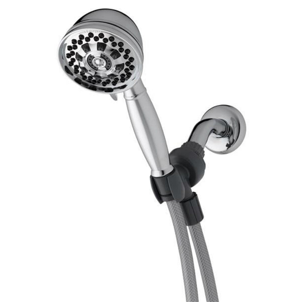Waterpik® XAT-643T Hand Held Shower Head with 6-Spray Settings, Chrome, 2.0 GPM