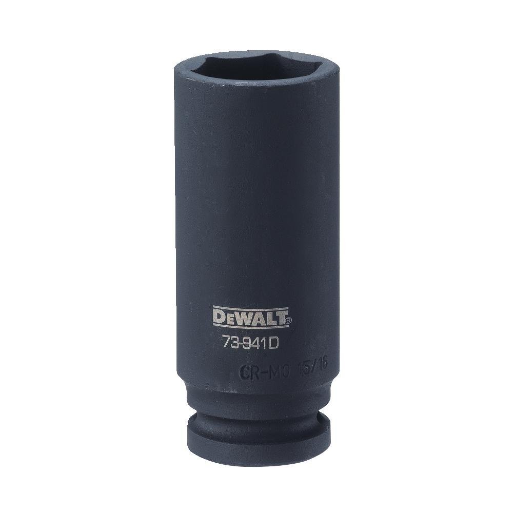 DeWalt® DWMT73941OSP Deep Impact Sockets w/ DirectTorque™, 6-Pt, 1/2" Dr, 15/16"