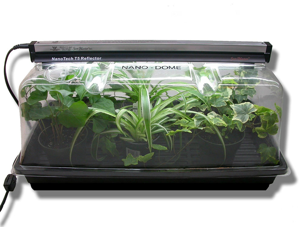 SunBlaster™ SL1600205 NanoDome Mini Greenhouse Kit with 18" T5HO
