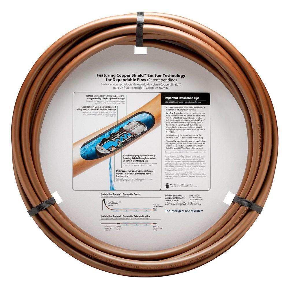 Rain Bird® SSF70-50S Sub-Surface Drip Emitter Tubing Coil, 1/2" x 50'