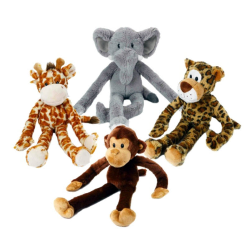 Multipet 22370 Swingin Safari Plush Dog Toy, 22"
