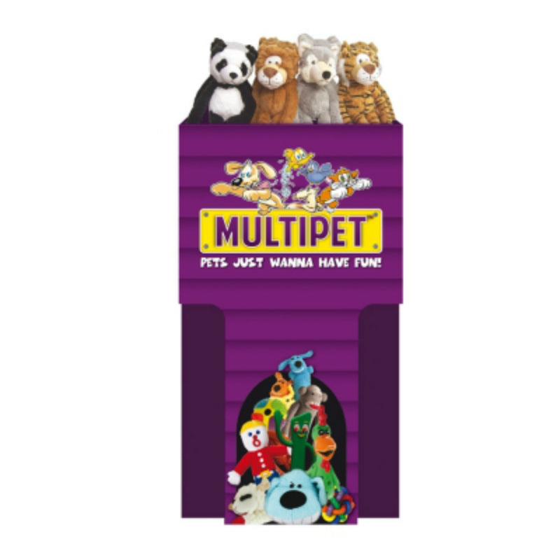 Multipet 22370 Swingin Safari Plush Dog Toy, 22"