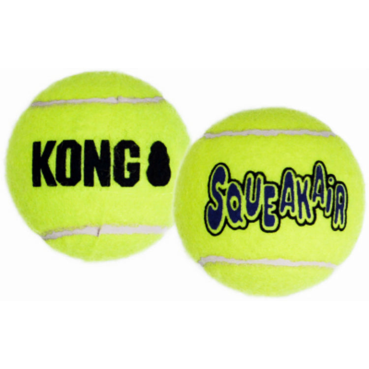 Kong AUT1 Ultra SqueakAir Balls Dog Toy, Heavy-Duty