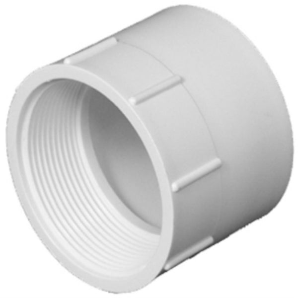 Charlotte Pipe PVC-00101-0800HA DWV Schedule 40 Female Adapter, 1-1/2" FPT