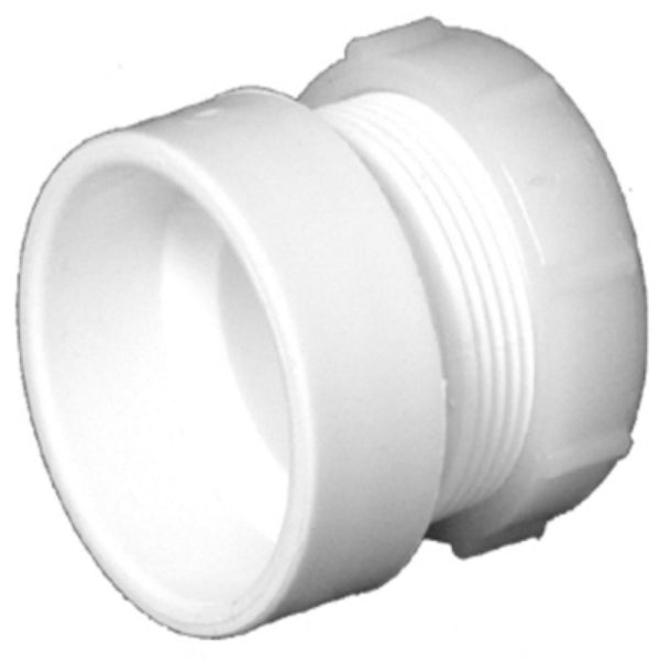 Charlotte Pipe PVC-00104P-0800HA DWV Female Trap Adapter, White, 1-1/2" x 1-1/2"