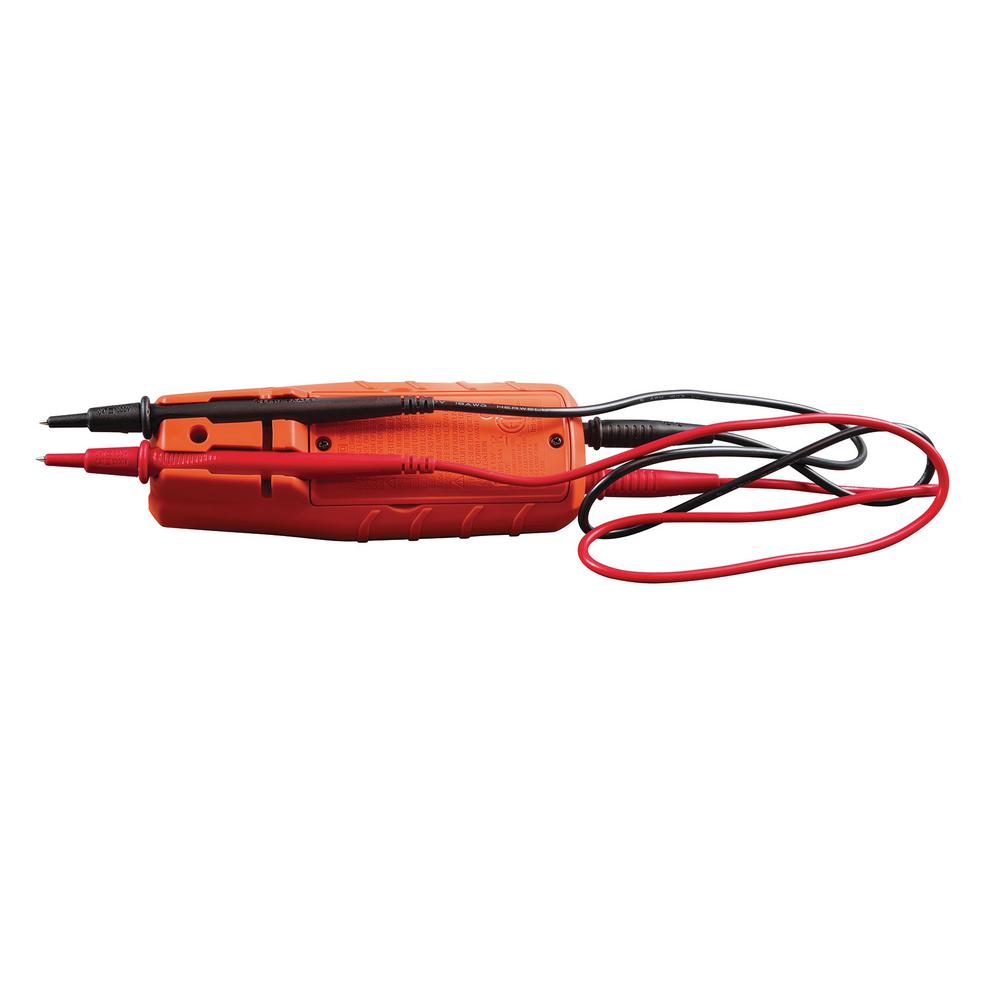Klein Tools® ET250 Solid State Digital AC/DC Voltage & Continuity Tester