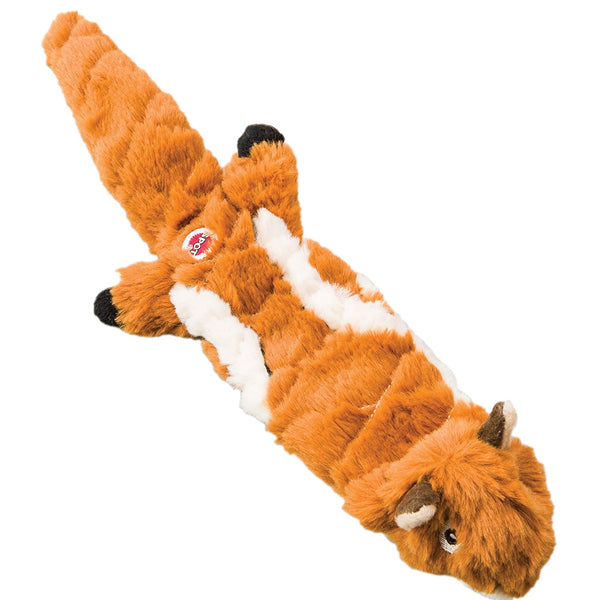 Spot® 54218 Skinneeez Extreme™ Quilted Chipmunk Stuffing Free Dog Toys, 14"