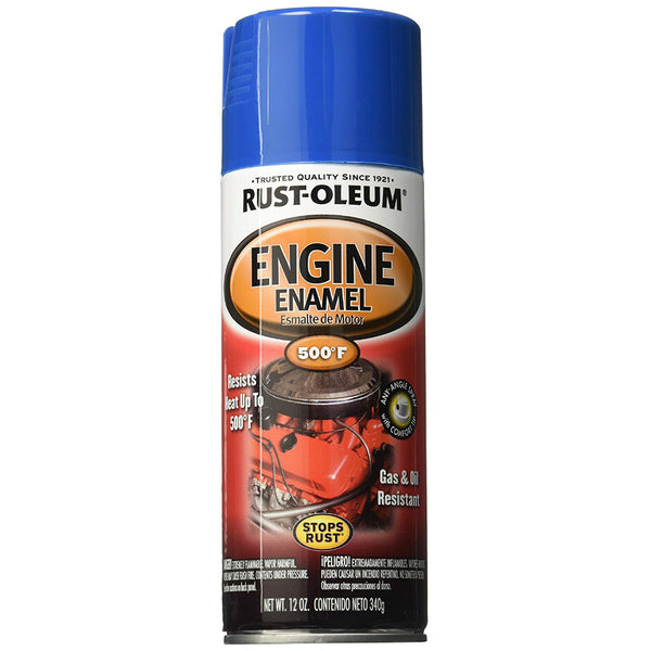 Rust-Oleum® 248945 Automotive Engine Enamel Spray, Ford Blue, 12 Oz