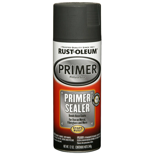 Rust-Oleum® 249321 Automotive Primer Sealer w/ Stops Rust Formula, Gray, 12 Oz