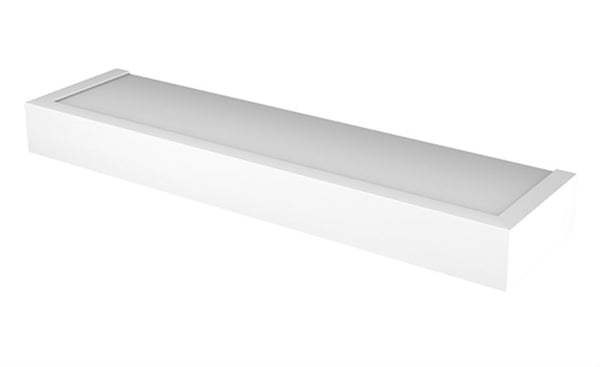 Hillman® 515607 High & Mighty™ Modern Floating Shelf, White, 24"