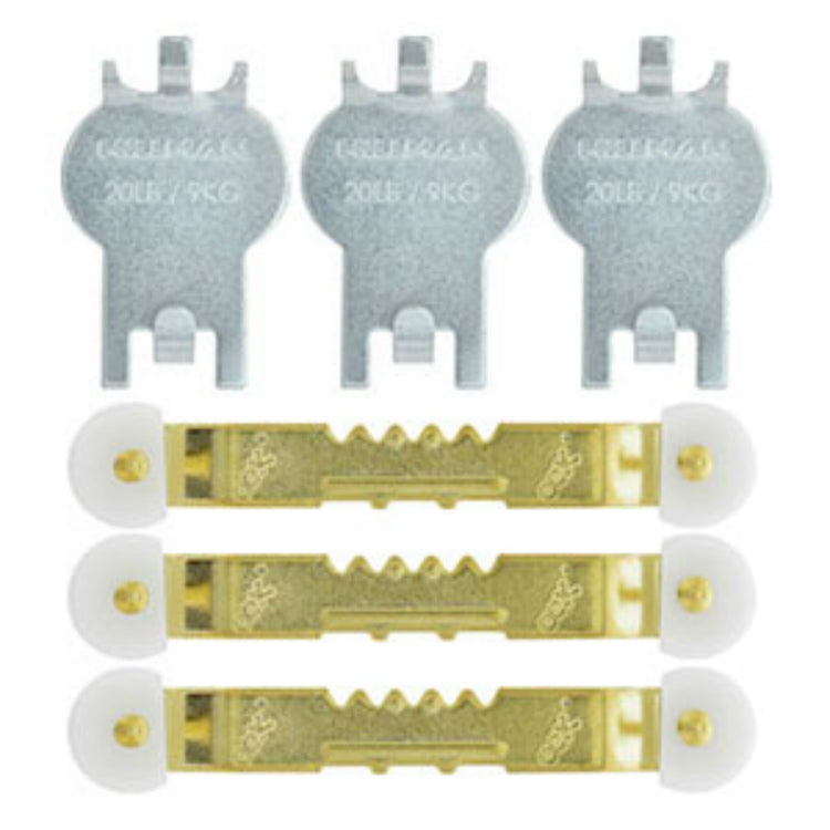 Hillman® 515311 High & Mighty® Picture Hanging Kit, 20 Lbs, 6-Piece