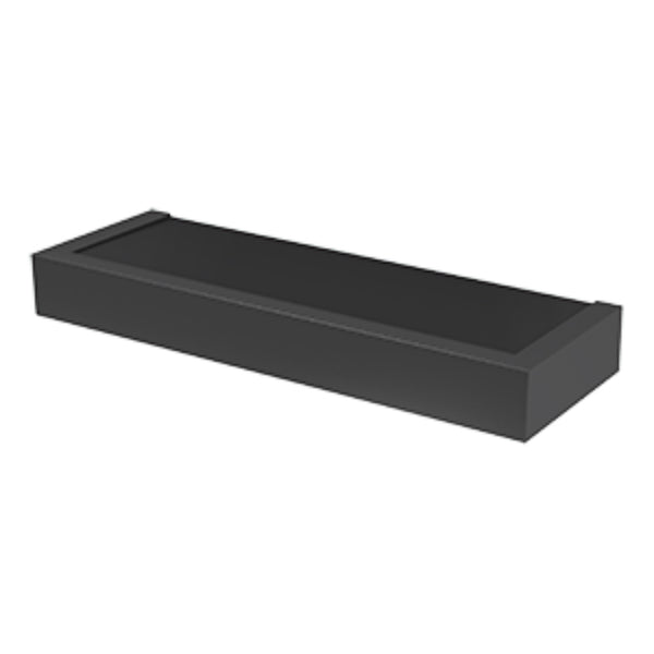 Hillman® 515602 High & Mighty Modern Floating Shelf, 18", Black