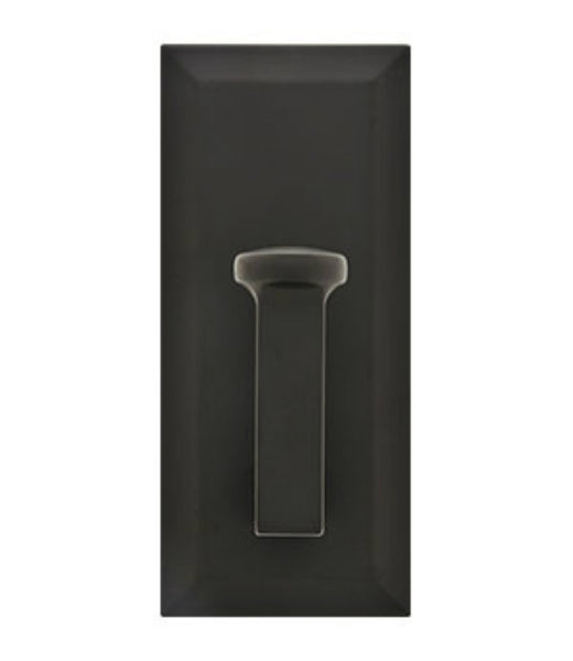 Hillman 515807 High & Mighty Large Rectangle Deco Hook, Oil Rubbed Bronze, 25 Lb