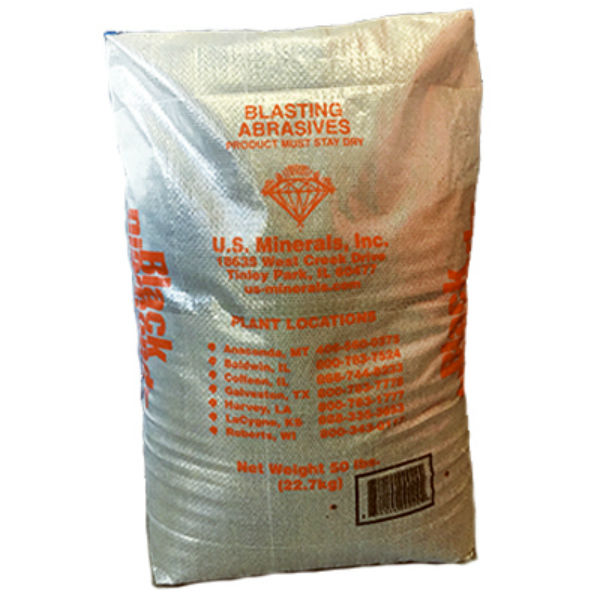 Black Diamond 07TSFBR5 Coal Slag Roofing Granules, Fine, 50 Lbs