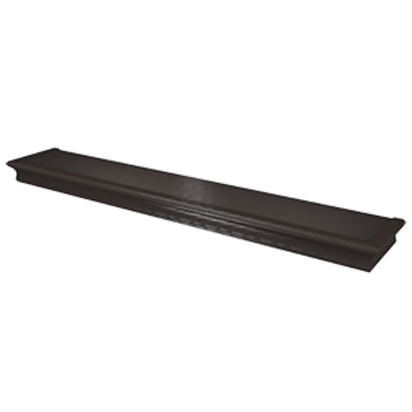 Hillman 515618 High & Mighty Beveled Floating Shelf, Espresso, 36"