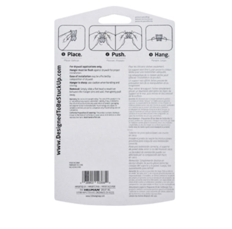 Hillman® 515303 High & Mighty Wall Hanging Hooks, 60 Lbs