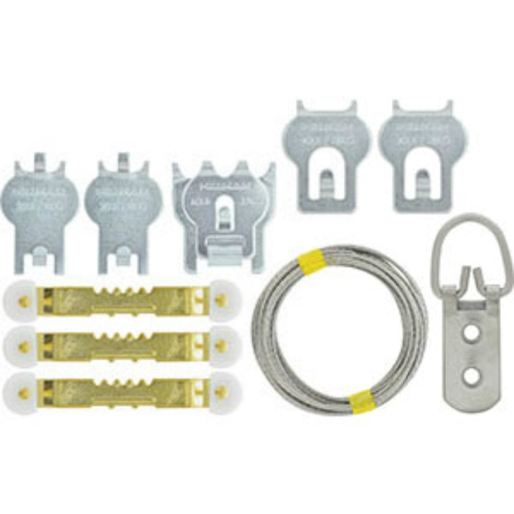 Hillman® 515312 High & Mighty® Picture Hanging Kit, 20 - 60 Lbs, 13-Piece