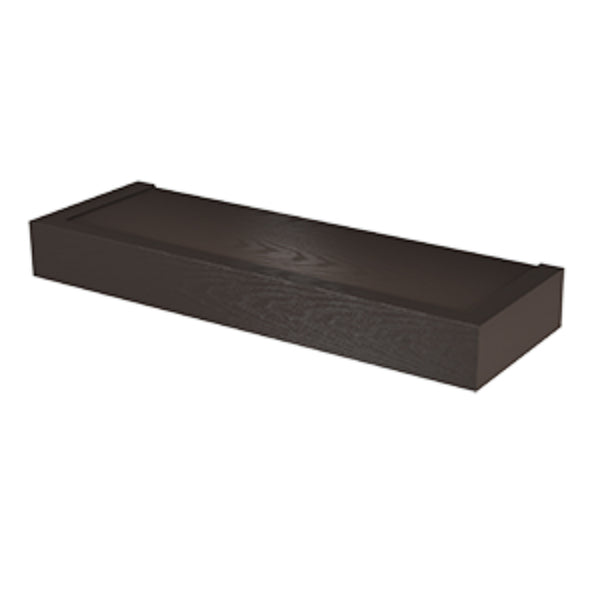 Hillman® 515603 High & Mighty™ Modern Floating Shelf, Espresso, 18"